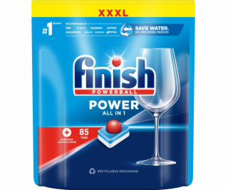 Finish Tablety do myčky Power All in 1 85 ks.