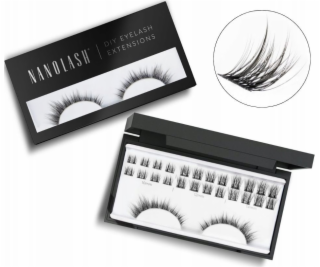 NoName NANOLASH_Eyelash umělé řasy v klastrech Divine 36 ks.
