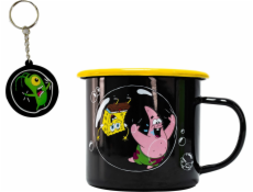 Thumbs Up Palec nahoru Palec nahoru! Tasse plus Schlüsselanhänger - SpongeBob