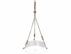 Home Styling Collection Kolekce pro domácí styling Dekorativní podstavec pro malé rostliny, O 5 x 27 cm, závěsný, bílý
