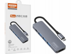 Verbatim USB adaptér ADAPTER HOST USB SOMOSTEL SMS-BZ08 PD 60W 1XTYP-C 2XUSB 2.0 1XUSB 3.0 1xHDMI DEX HUB>