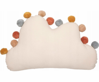 Douceur d`Interieur Interiérový polštář s bambulkami CLOU...