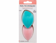 Real Techniques REAL TECHNIQUES_SET Miracle Mattifying Duo houbička na make-up 2 ks.