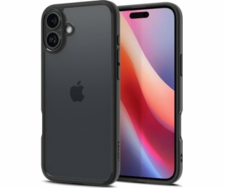 Spigen Ultra Hybrid iPhone 16 matný černý/černý ACS08201