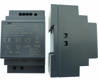 eSPe SPÍNACÍ ZDROJ PRO DIN LISTU ESPE HDN-6012 12V/54W/4,5A