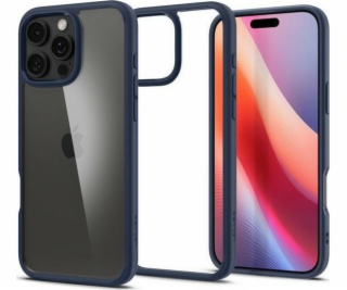 Spigen Ultra Hybrid iPhone 16 Pro tmavě modrá/tmavě modrá...
