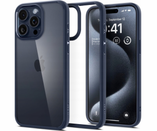 Spigen Ultra Hybrid iPhone 16 Pro Max tmavě modrá/tmavě m...