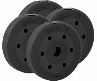 Rebel Sada bitumenových závaží 4x2,5kg, otvor 31mm, REBEL...