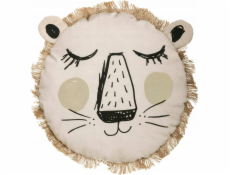 Bertoni-arco Kulatý polštář LEV, O 44 cm, béžový