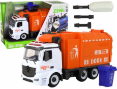 LeanToys Třídič odpadkového vozu Segregace DIY sada šroubovák zvuk