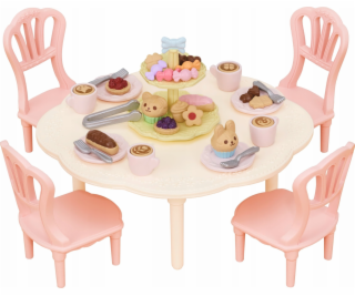 Epoch Sylvanian Families - Stůl, židle a spousta sladkost...