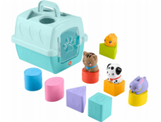 Fisher Price Fisher-Price. Třídič domácích mazlíčků s kostkami