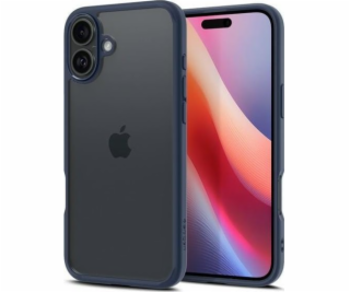 Spigen Ultra Hybrid iPhone 16 tmavě modrá/tmavě modrá ACS...