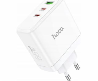 Hoco Nabíječka HOCO do zásuvky 2 x Type-C + USB A QC PD 6...