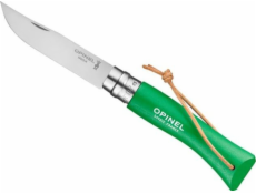 Opinel Opinel France Peilis Opinel Colorama 07 Inox Grab, žalias, su dirželiu