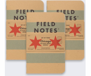 New Era Notes Field Notes Chicago Edition Grid 3 ks.