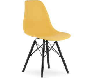 Taakie Meble Takakie Meble OSAKA Chair hořčice / černé no...