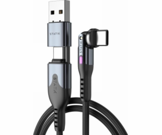 STATIK Statik PowerPivot Pro USB kabel - USB-C - USB-C 2m...