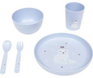 Atmosphera Dětská sada jídel WINTER FOX, 5 kusů