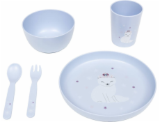 Atmosphera Dětská sada jídel WINTER FOX, 5 kusů