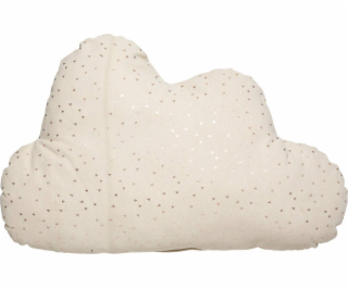 Atmosphera Dekorační polštář ve tvaru mraku, béžový, bavl...