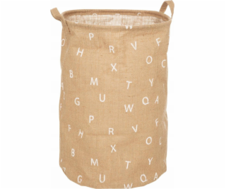 Atmosphera Košík na hračky Abeceda, juta, skládací, O 35 cm