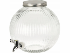Excellent Houseware Kulatý dávkovač vody sklo, 5500 ml