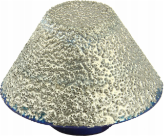 Silver STŘÍBRNÁ DIAMANTOVÁ BRUSIČKA KÓNICKÁ M14 20-48 mm ...