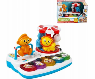 NoName Vzdělávací klavír se zvířátky + kolotočové hřiště ...