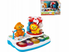NoName Vzdělávací klavír se zvířátky + kolotočové hřiště 12 m+