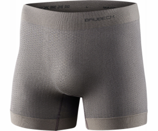Brubeck Pánské boxerky BX1116M, šedé, velikost XXL