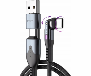 STATIK Statik PowerPivot Pro USB kabel - USB-C - USB-C 1m...