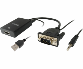 Equip Vybavit AV adaptér Vybavit VGA auf HDMI adaptér, se...