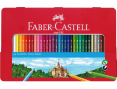 Faber-Castell Sada 36 barevných tužek v kovovém pouzdře