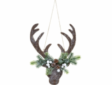 Fééric Lights and Christmas Závěsná dekorace Reindeer, vánoční ozdoba, 34 cm