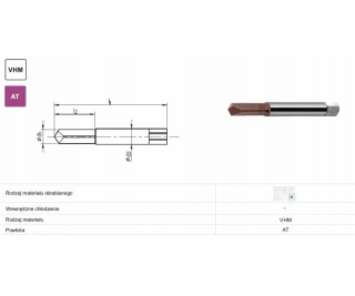 Fanar vrtačka DRILL WDG FI 4,20 M 5 VHM TIALN