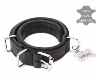 Hobbydog Kožený obojek R2 30x600 ČERNÝ