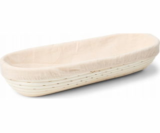 Patisse Oválný proutěný koš s plátnem 28x13cm - Patisse