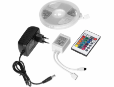 Orno LED pásek LED pásková sada 12V 100 30L 7,2W/m IP20 RGB 5m + RGB kontrolér + 12V napájecí zdroj