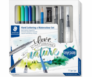 Staedtler Sada fixů Design Journey s akvarelovými pery St...