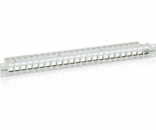 Equip Patchpanel Equip 24x Cat6 19 FTP 1HE Keystone Monta...