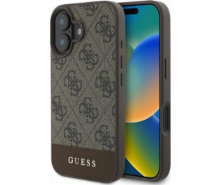 Guess Guess GUHCP16SG4GLBR Tvrdý kryt pro iPhone 16 6.1 h...