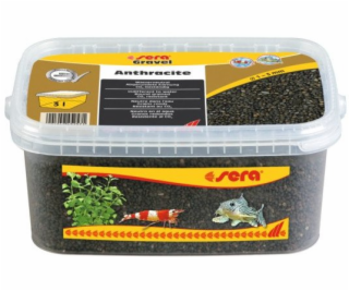 Sera akvarijní štěrk antracit O 1 - 3 mm 3 l, antracit