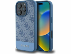 Guess Pouzdro GUESS pro IPHONE 16 Pro Max GUHCP16XG4GLBL (4G PU spodní proužek) modré