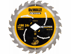 Dewalt KOTOUČOVÁ PILA DEWALT 190x24 s OTEVŘENÝM KOSTELNÍM HLAVNÍM PRO DCS577