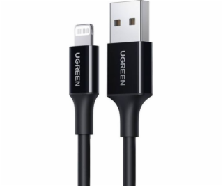Ugreen USB-A - Lightning USB kabel 2m černý (UGR1136BLK)