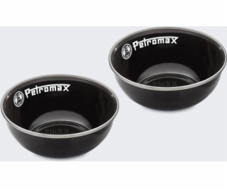 Petromax Smaltované misky Petromax 160 ml 2 ks ČERNÉ