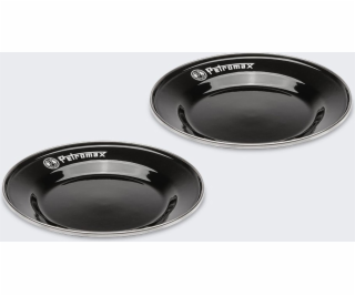 Petromax Smaltované talíře Petromax 18 cm 2 ks ČERNÉ