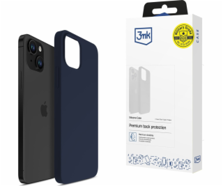 3MK Silikonový kryt pro Apple iPhone 15 Plus - tmavě modrý