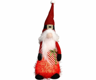 NO NAME DEKORATIVNÍ PLYŠOVÁ FIGURKA SANTA CLAUS LED 51CM